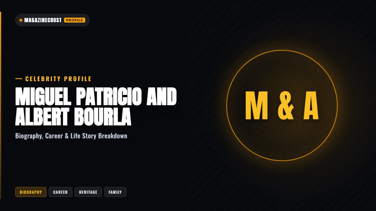 Miguel Patricio and Albert Bourla